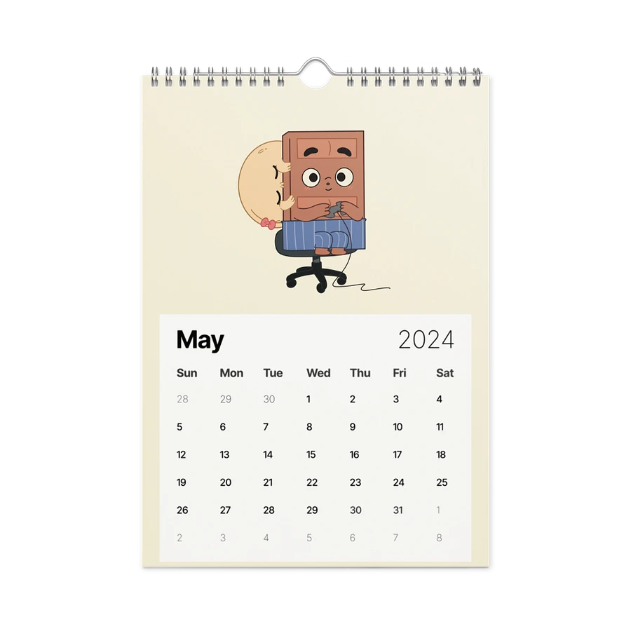 2024 Choco & Pancake Wall Calendar product image (14)