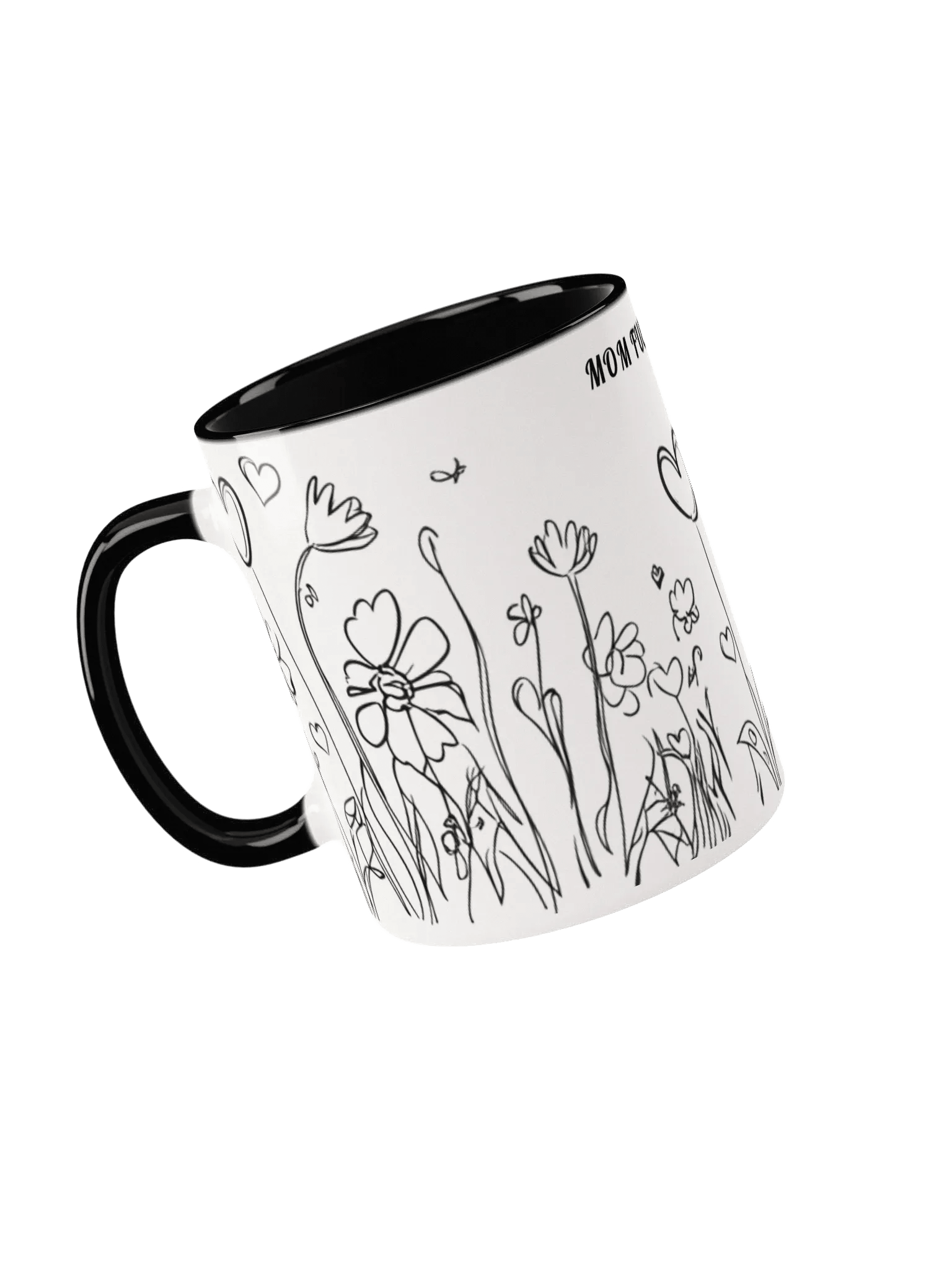 Mom Fuel Mug – Sketch Heart Garden Edition product image (4)