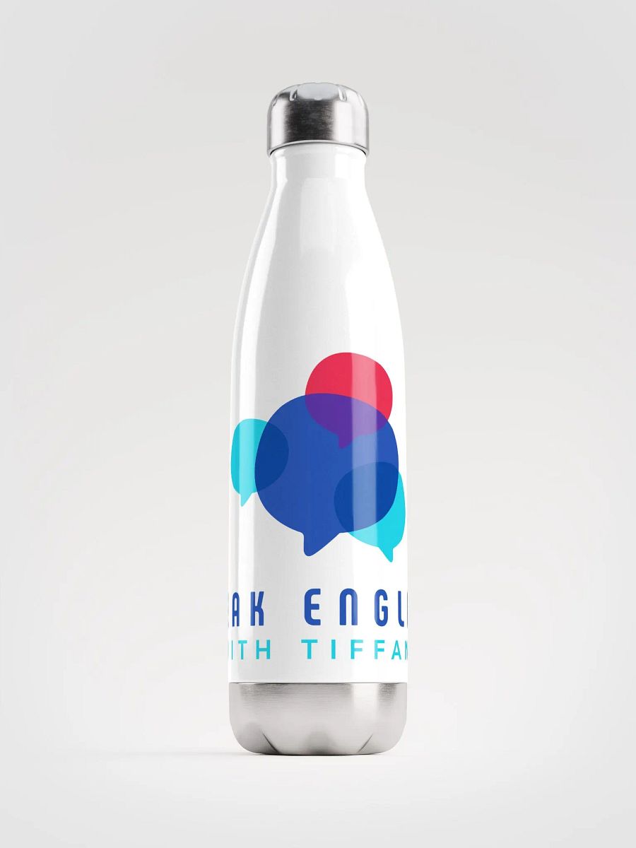 The Official Speak English With Tiffani Water Bottle V1 product image (1)
