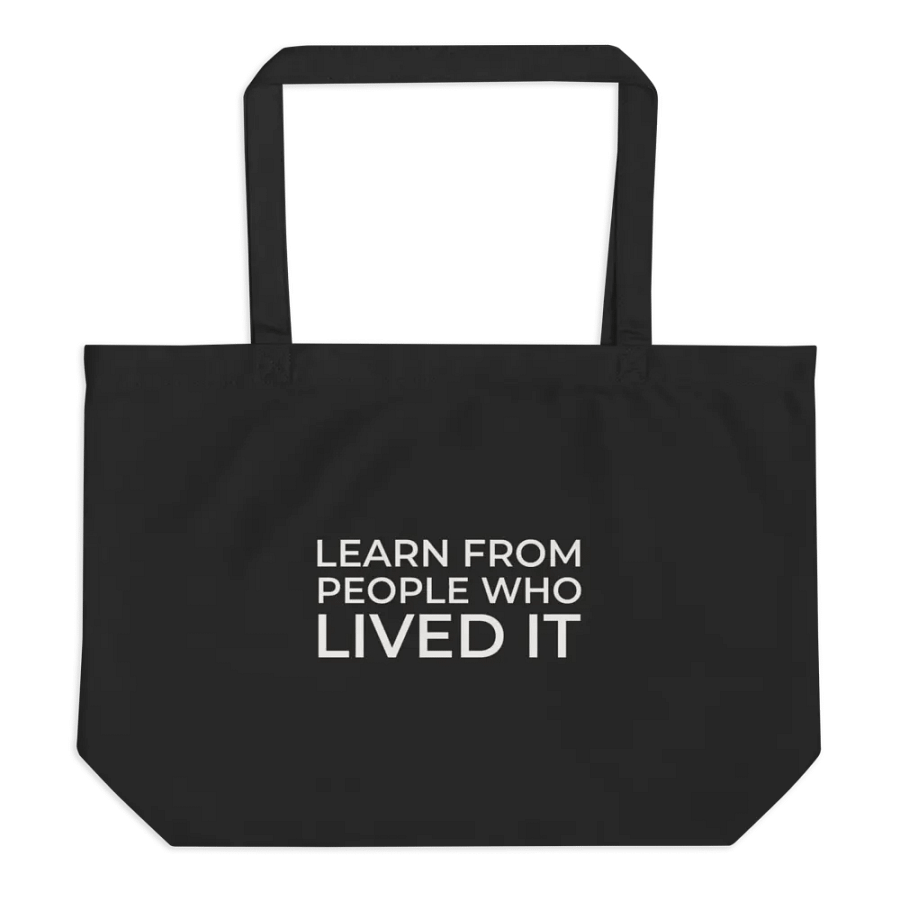 Organic Cotton Black Tote product image (1)