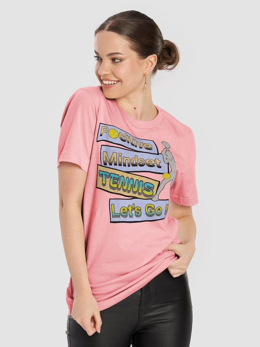 Positive Mindset Tennis Motivation Tee product image (34)