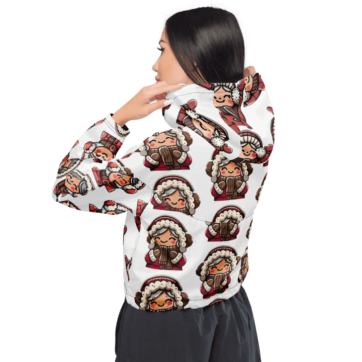 Joyful Winter Characters All-Over Print Windbreaker product image (2)