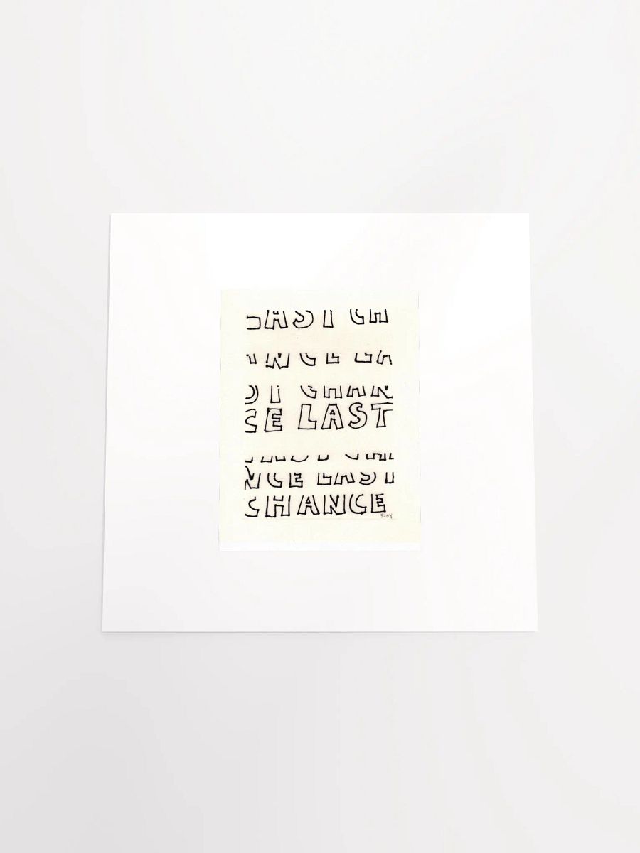 last chance panel card print product image (3)