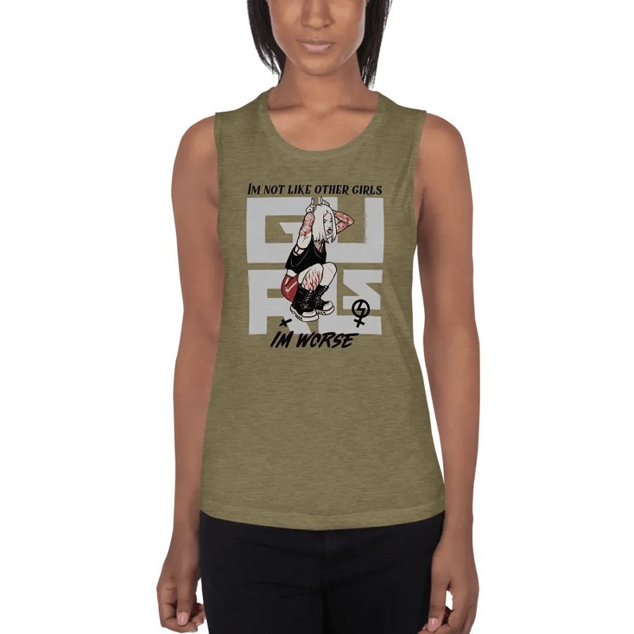 Im Not Like Other Girls Womens Tank-Punk Paula product image (9)