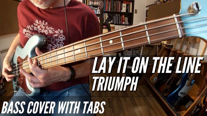 Triumph - Lay It On The Line - Bass Transcription product image (1)
