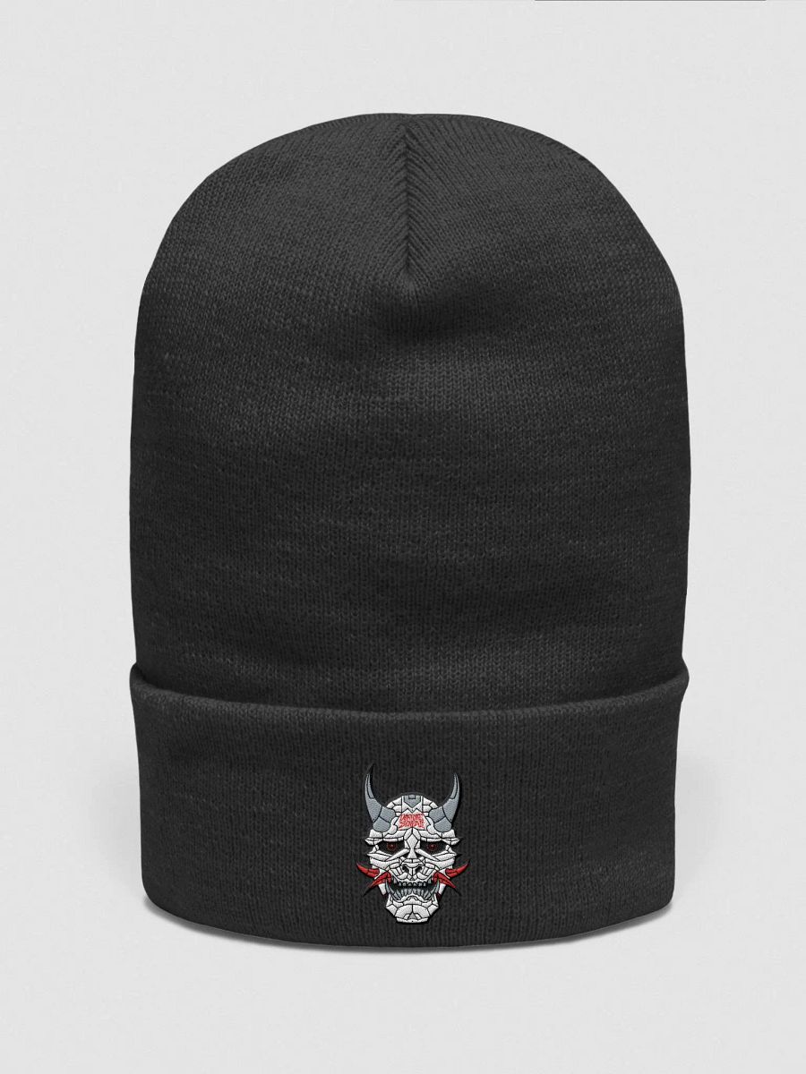DontDieSenpai Logo Beanie product image (1)