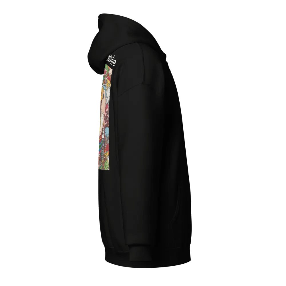 Marker Art Series Zip Hoodie product image (6)