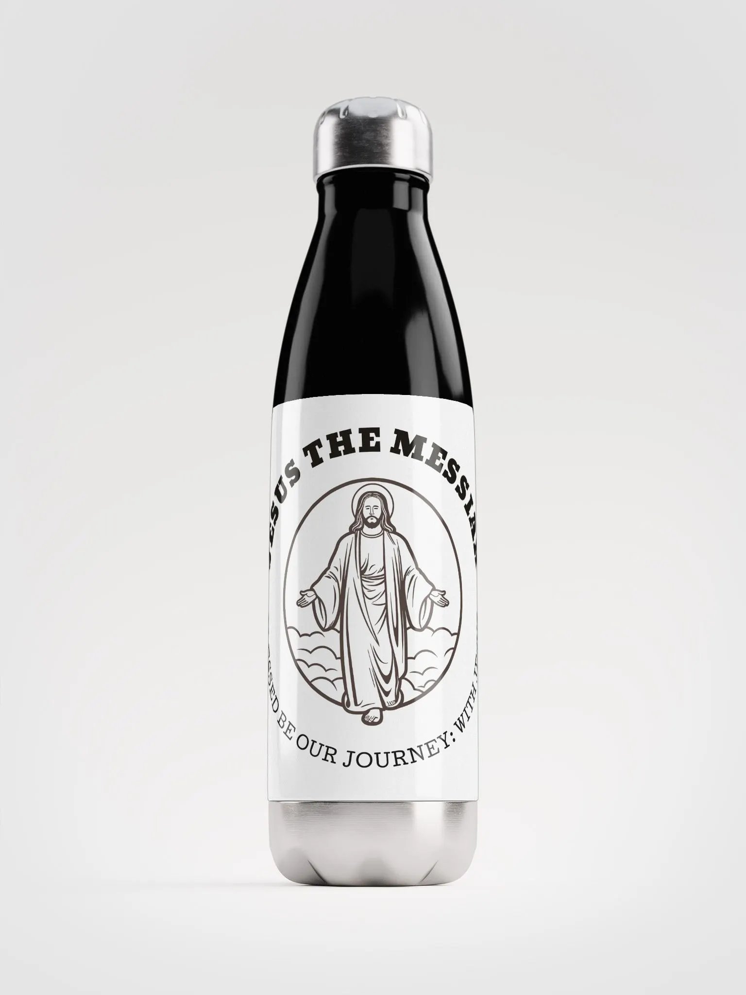 Jesus The Messiah Stainless Steel Water Bottle product image (1)