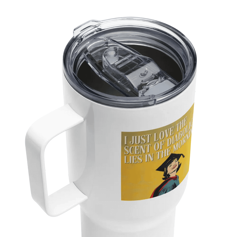 Diabolical Lies Grad 1 Travel Mug With Handle product image (6)