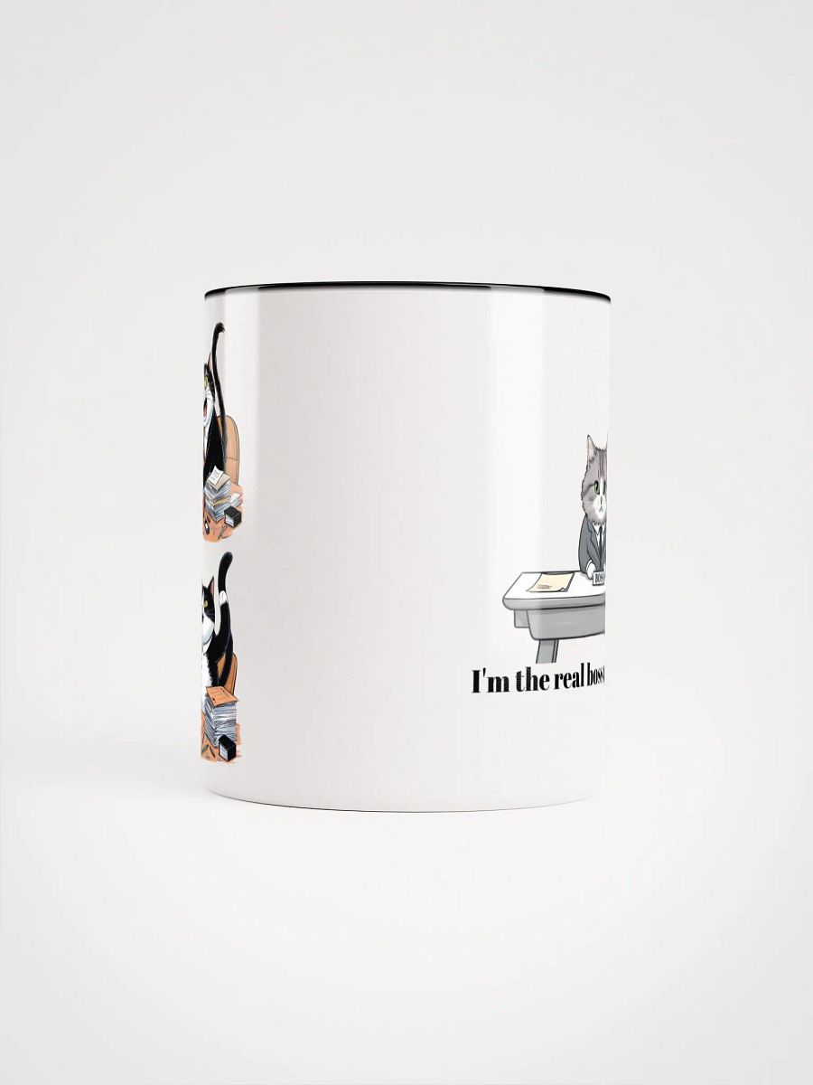 Working Office Cats Coloured Mug product image (5)