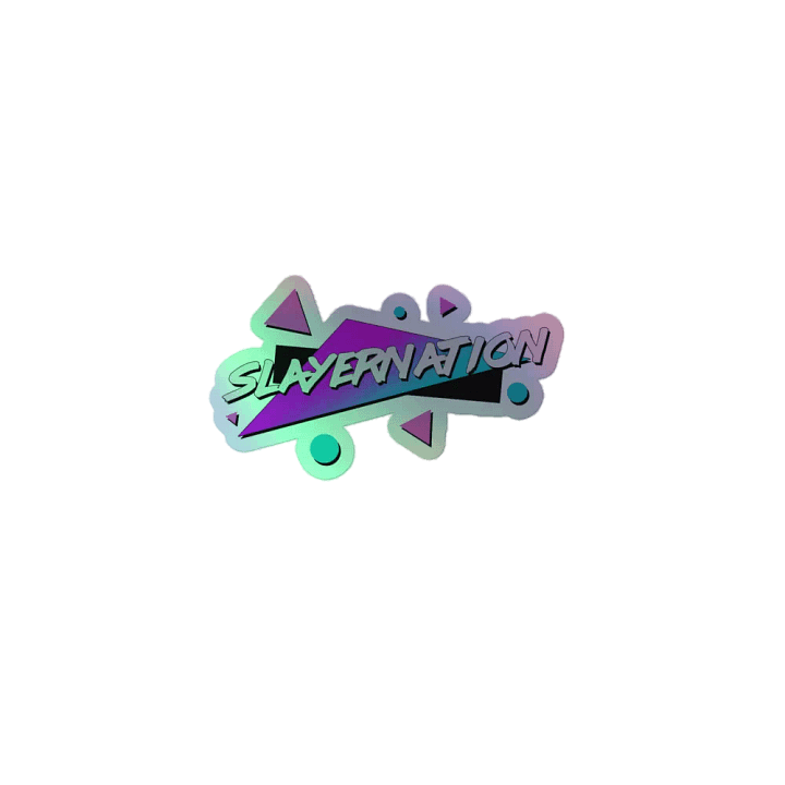 90s SlayerNation Holographic Stickers product image (1)