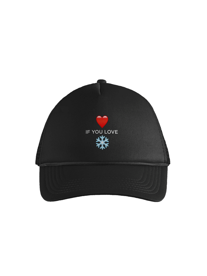 Heart if you Love Snow Hat! product image (1)