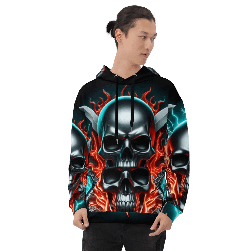Eternal Power - Unisex Skull Hoodie #35 product image (8)
