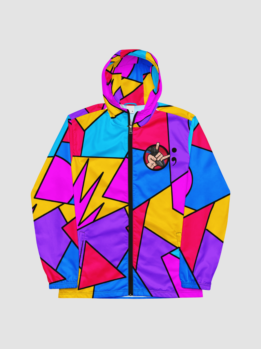 Retro Windbreaker | semi colon product image (4)