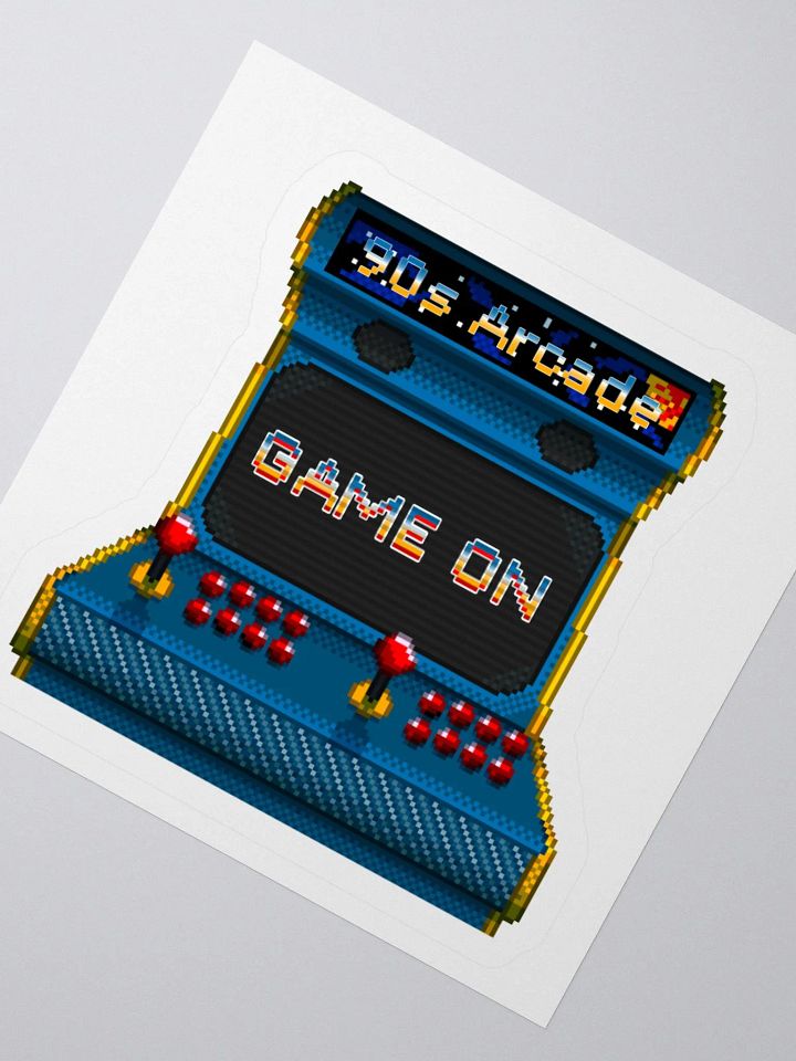 Arcade Machine Pixel Sticker product image (2)