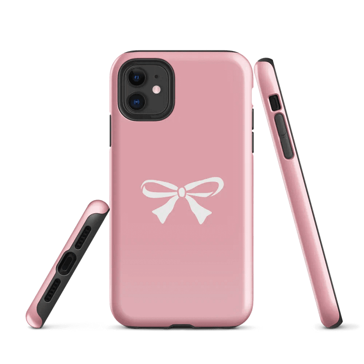 Light Summer Pink iPhone Tough Case product image (1)