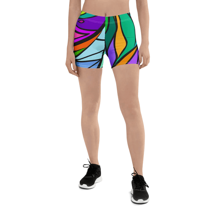 Customizable Movement Shorts - Wave at Sunset product image (1)
