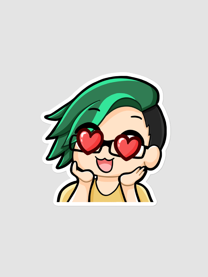 Kananers Heart Eyes V2 Sticker product image (1)