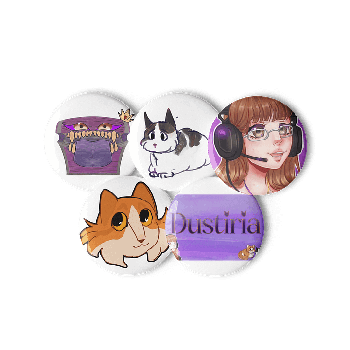 Dustiria Streaming Pin set product image (3)