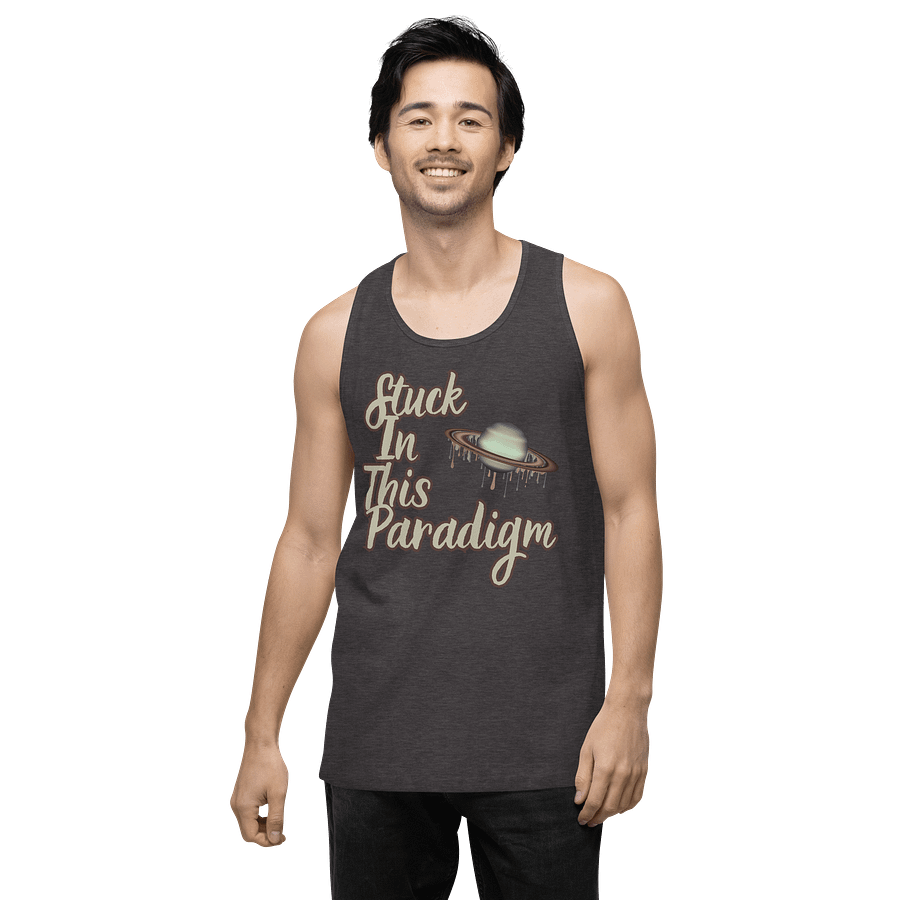 Stuck In This Paradigm Saturn Men's Tank Top product image (18)