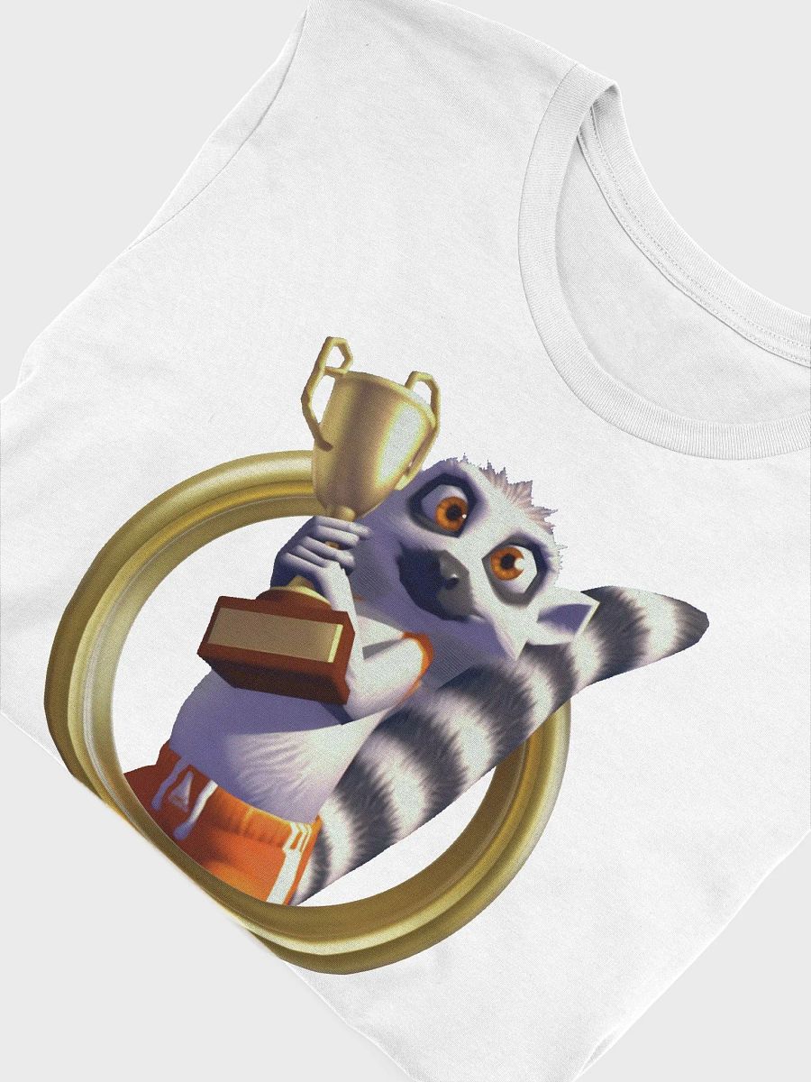 Lemur Trophy - Retro Vintage Racing Video Game Style Unisex T-Shirt product image (5)