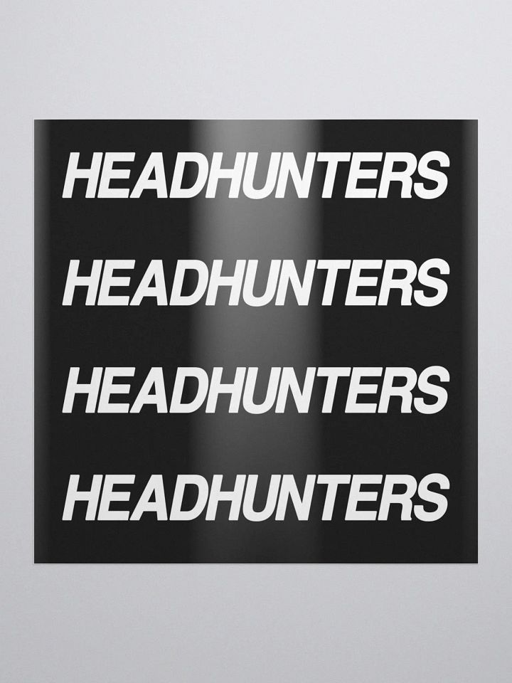 Headhunters Box Logo - Kiss Cut Sticker product image (2)