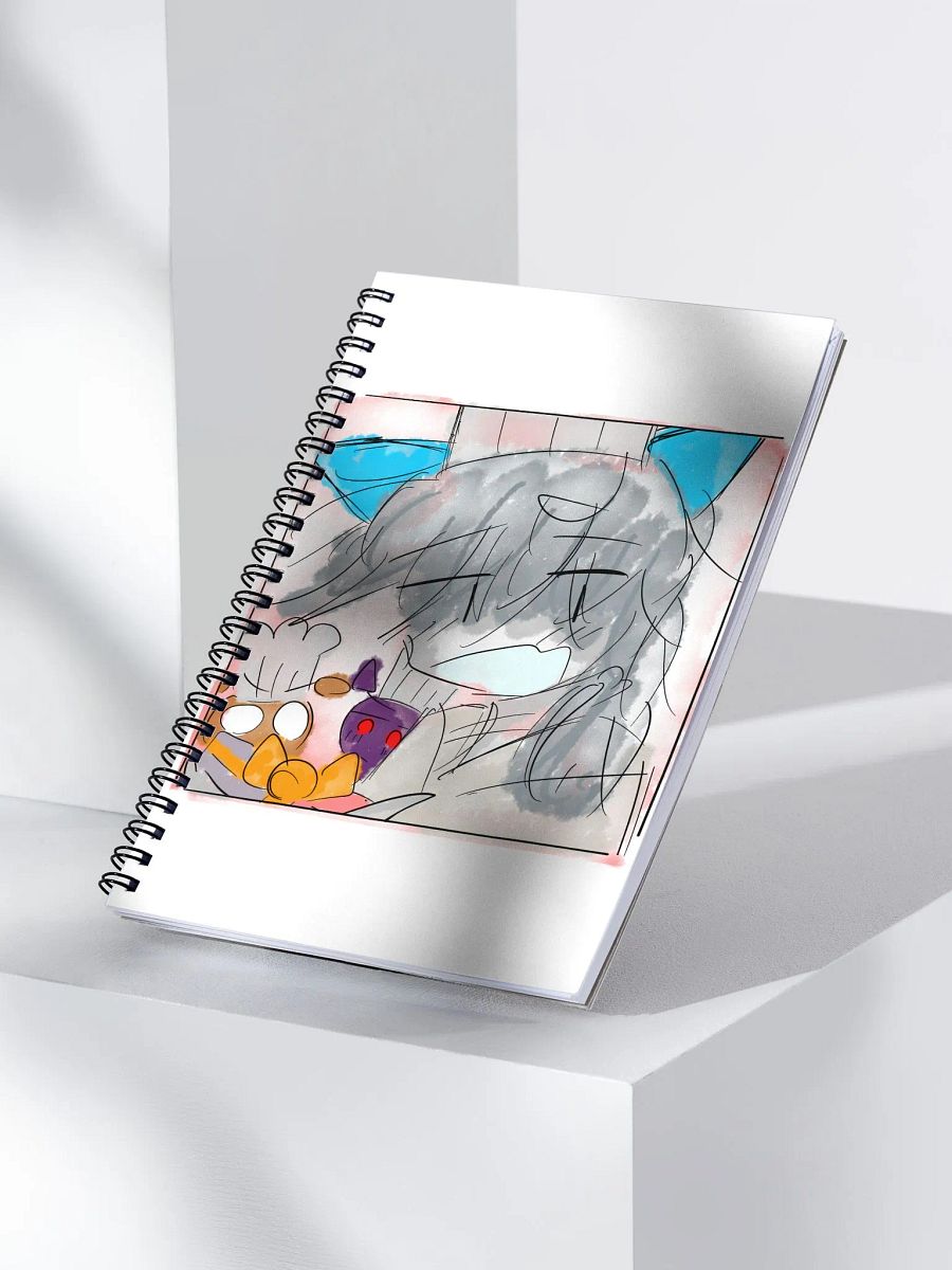 Sad and Ray February notebook product image (3)