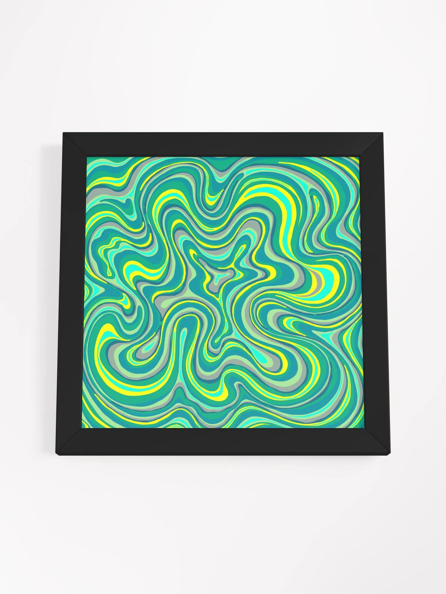 Ethereal Swirls Framed Poster - Stone No. 7 product image (49)