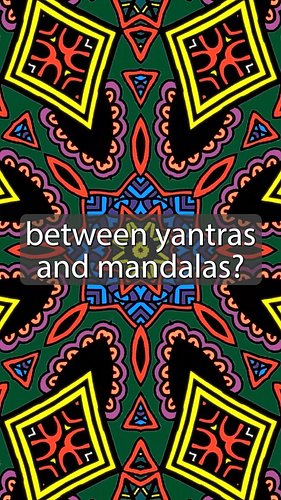What are the differences between yantras and mandalas? There are several key differences. 

#yantra #mandalaart #sacredgeomet...