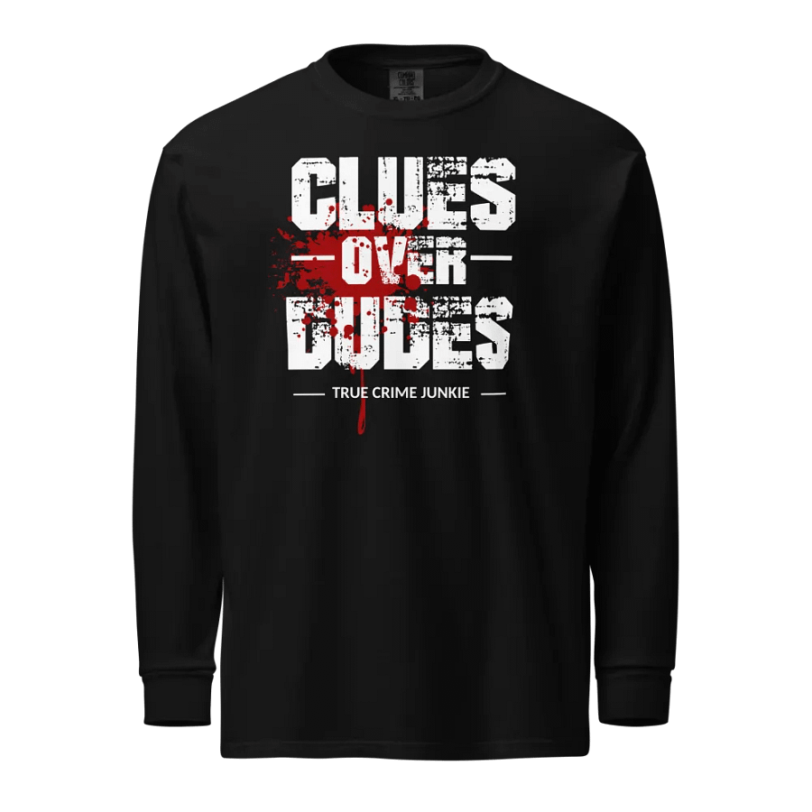 CrimeClothes Clues Over Dudes Long Sleeve T-Shirt product image (11)