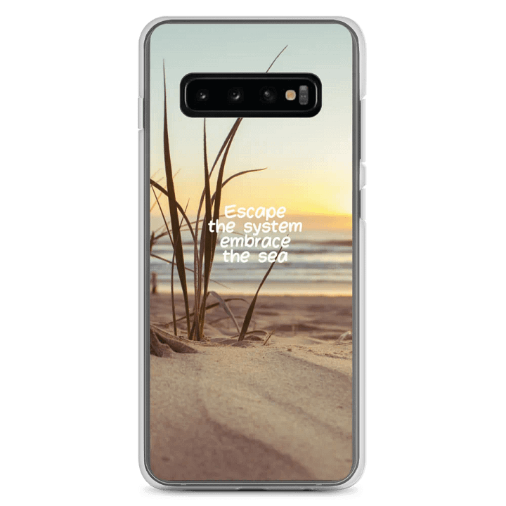 Embrace the Sea Clear Samsung® Case product image (8)