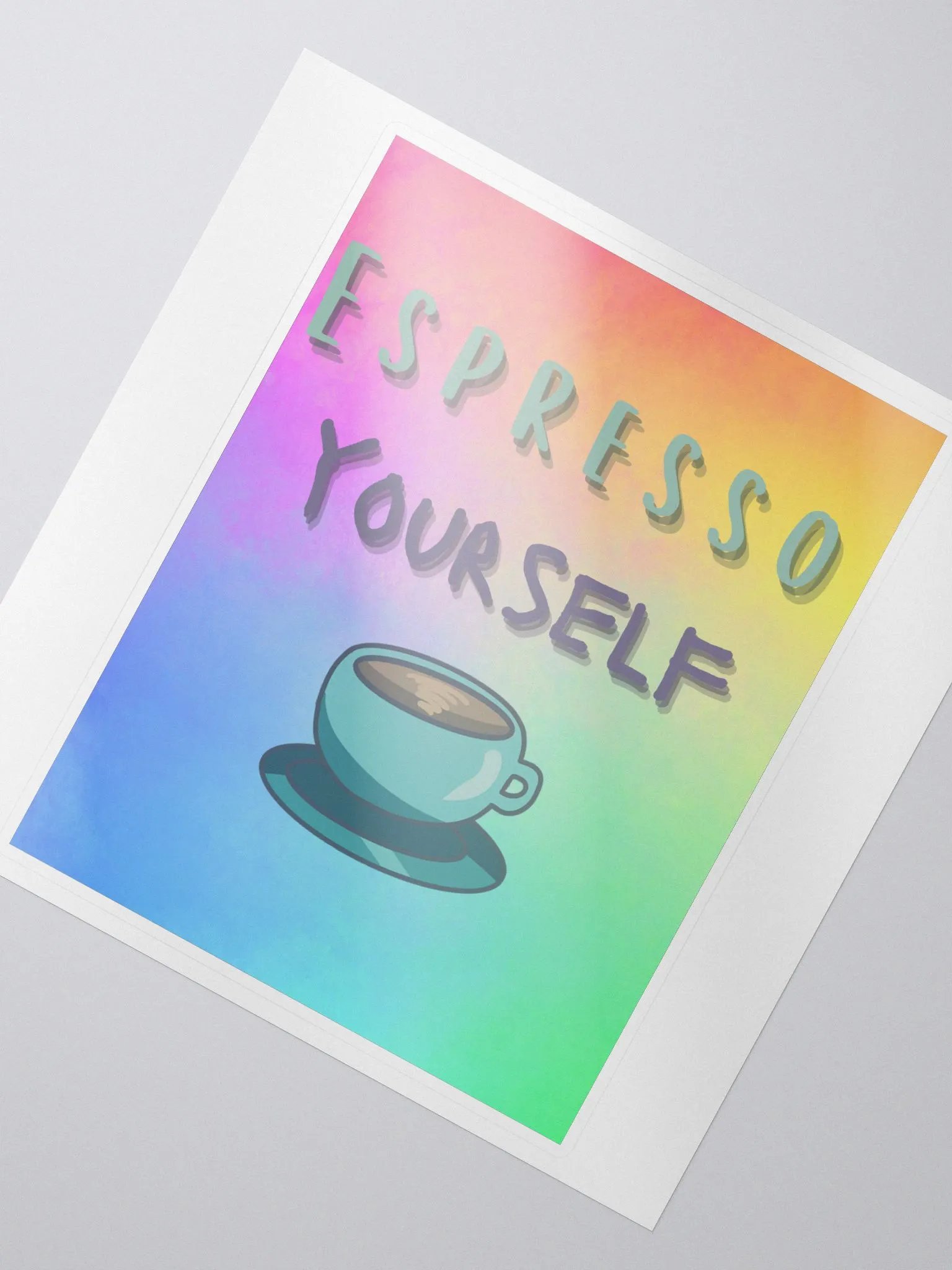 Espresso Yourself Sticker product image (2)