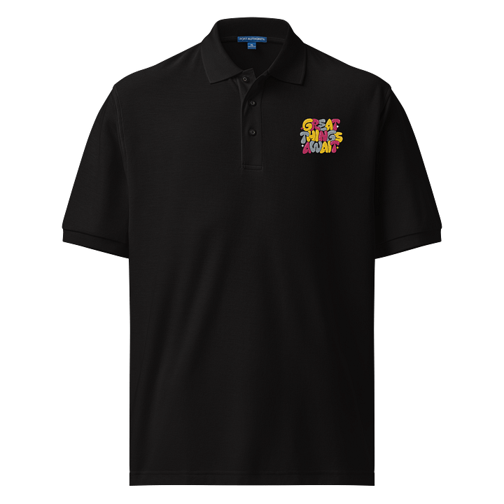 Great Things Await Polo Shirt product image (1)