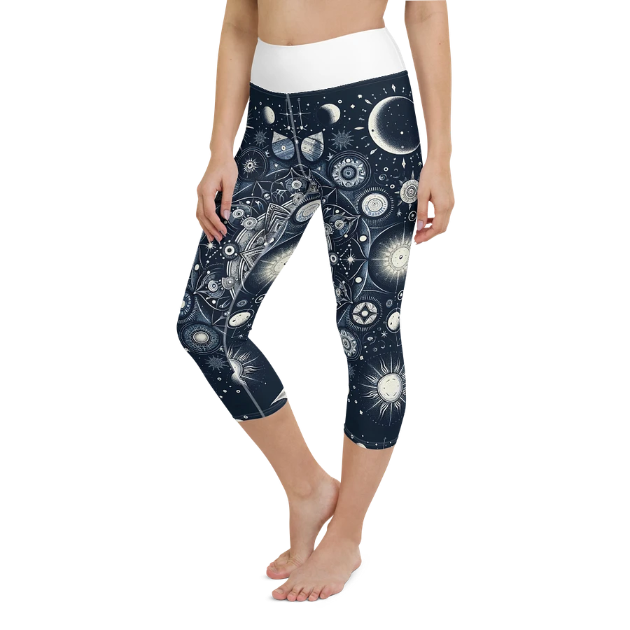 All-Over Print Yoga Capri Leggings product image (3)