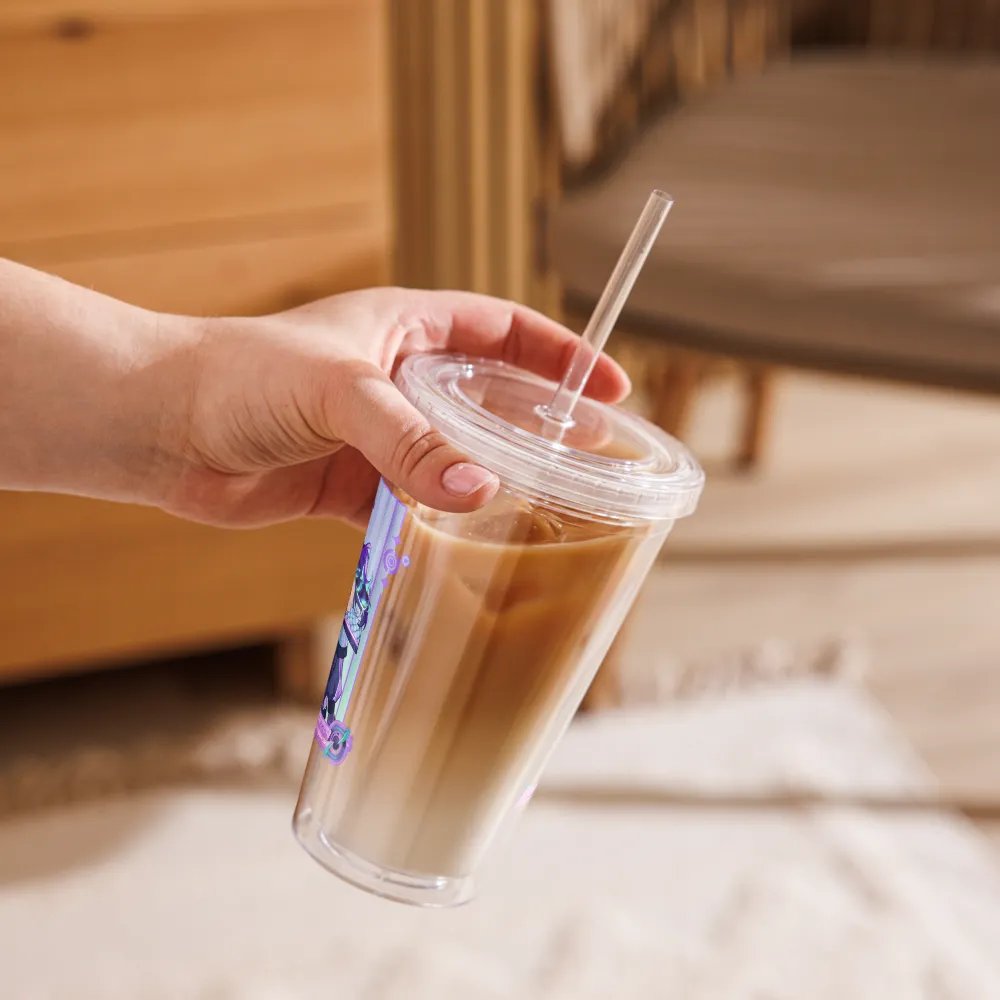 Larity's Celestial Clear Tumbler Cup (Pin-Up) product image (9)