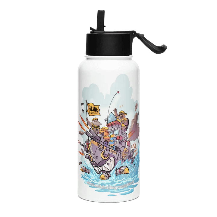 Beardlings Warship - Stainless Steel Water Bottle product image (2)