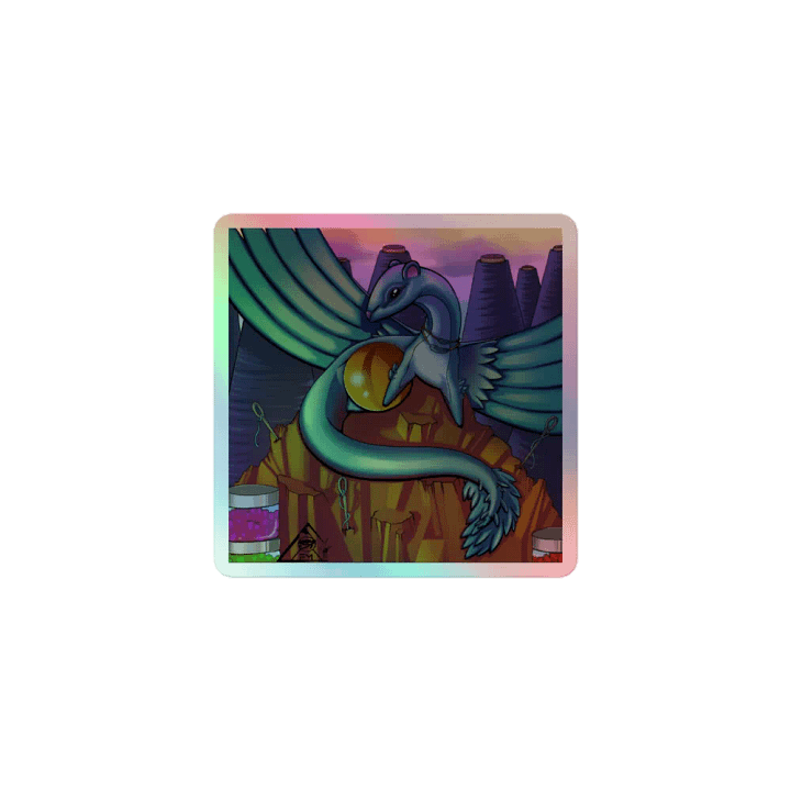 Sarenadia Holographic Ferret Mascot product image (1)