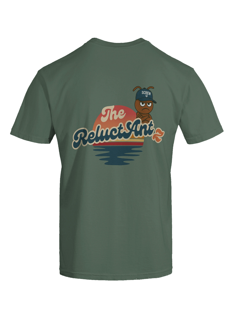 Screw U T-Shirt by The ReluctAntz – Blue Spruce product image (9)