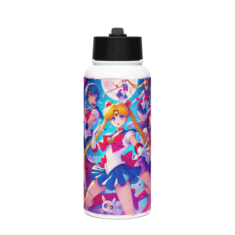 Cosmic Sailor Fantasy Stainless Steel Bottle product image (1)