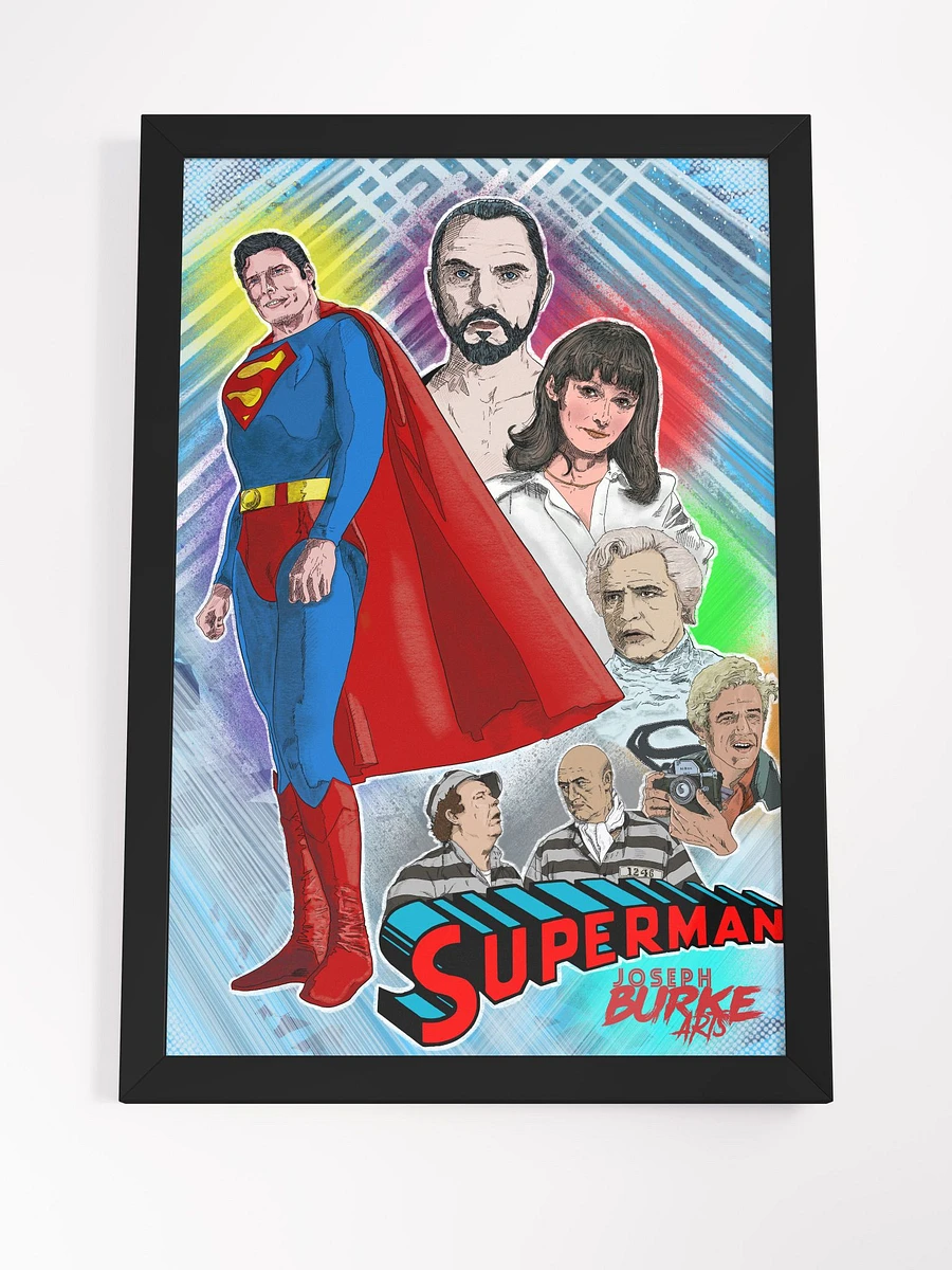 Christopher Reeve's Superman Film Framed 12x18 Art product image (4)