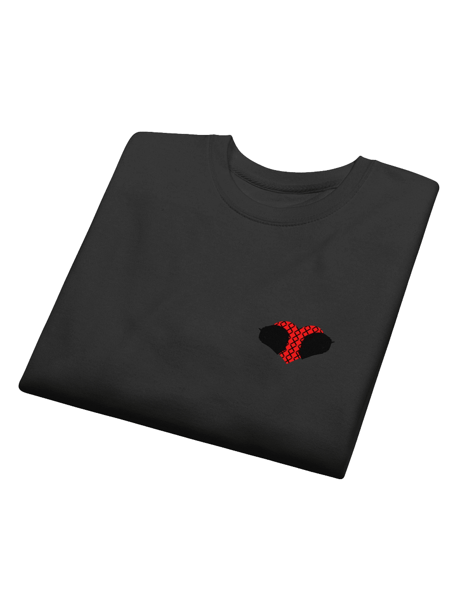 Matching Road Helmet Heart (Black-Right) | Crewneck product image (4)