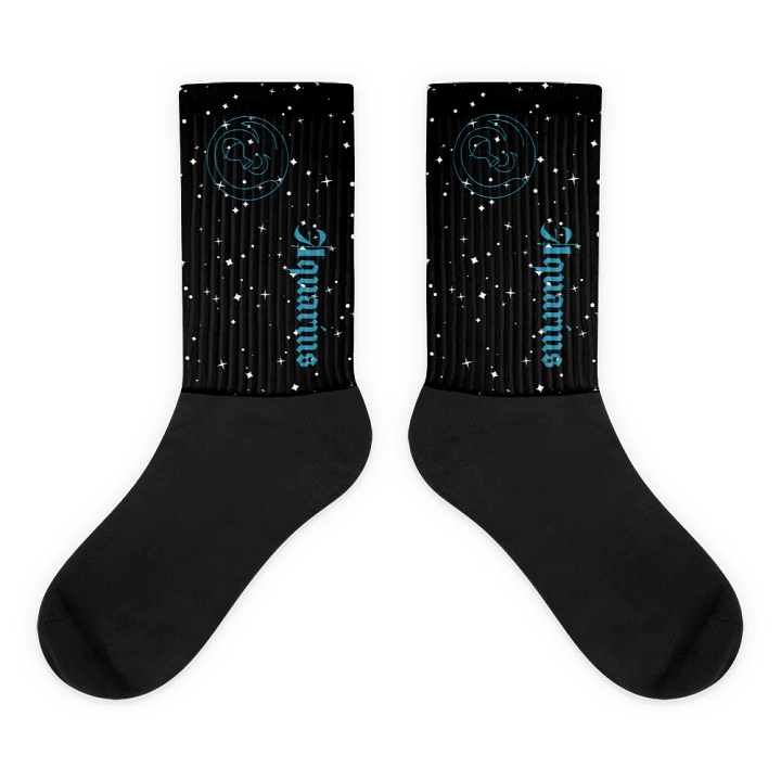 Starry Aquarius Sublimated Socks product image (1)