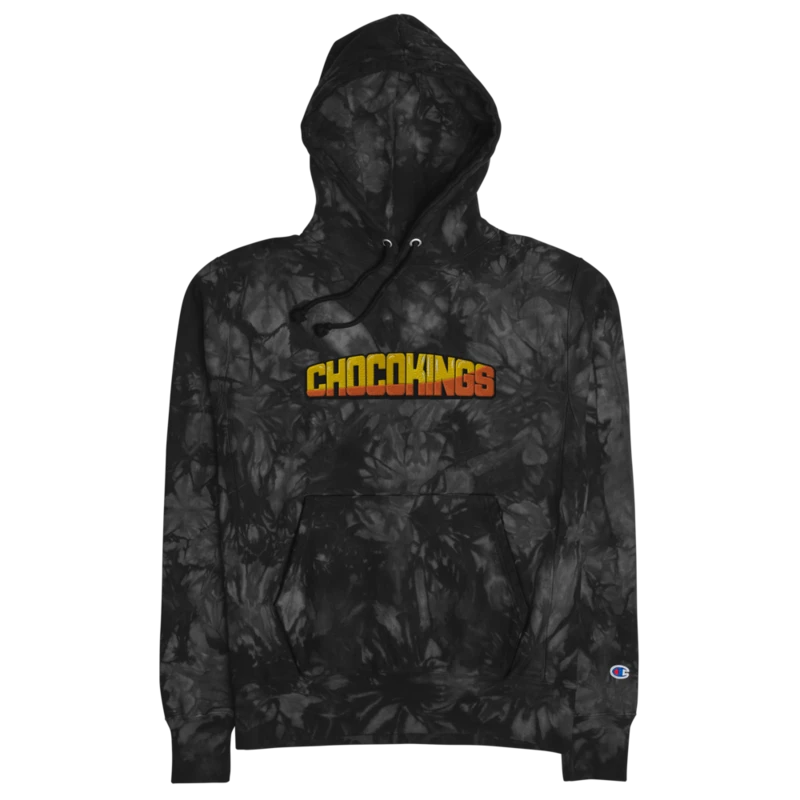 [Chocokings] Unisex Champion tie-dye hoodie -2 product image (1)