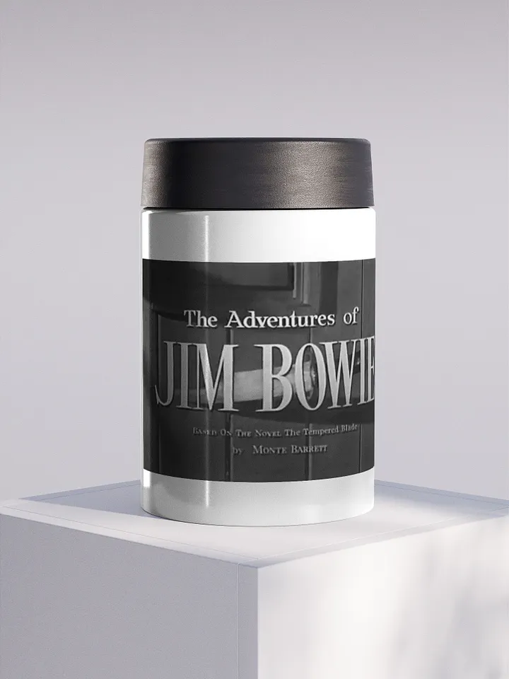 "Turbid" Jim Bowie Stainless Steel Koozie product image (1)