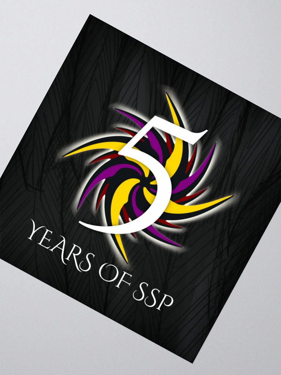 5 Years of SSP Sticker product image (4)