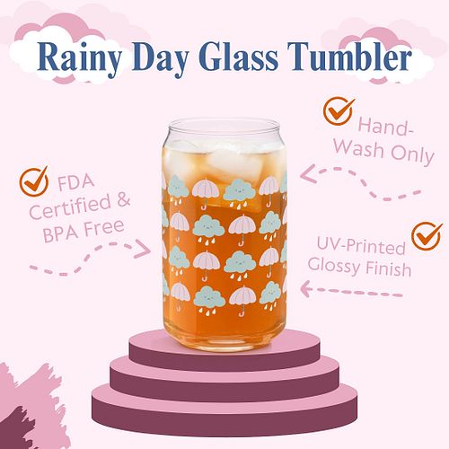 🌱Product Spotlight: Rainy Day Glass Tumbler🤍

Wanted to do a quick spotlight on one of our favorite products :) <3 As we appr...