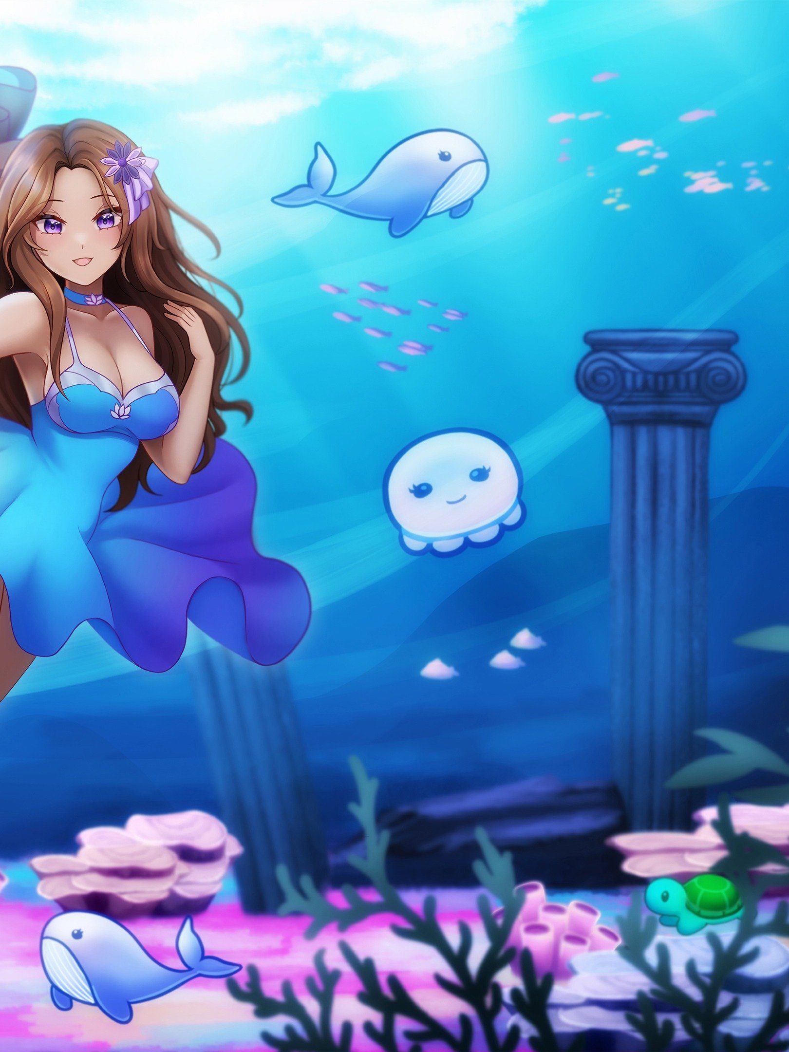 Under the Sea Empress 4k Wallpaper product image (1)