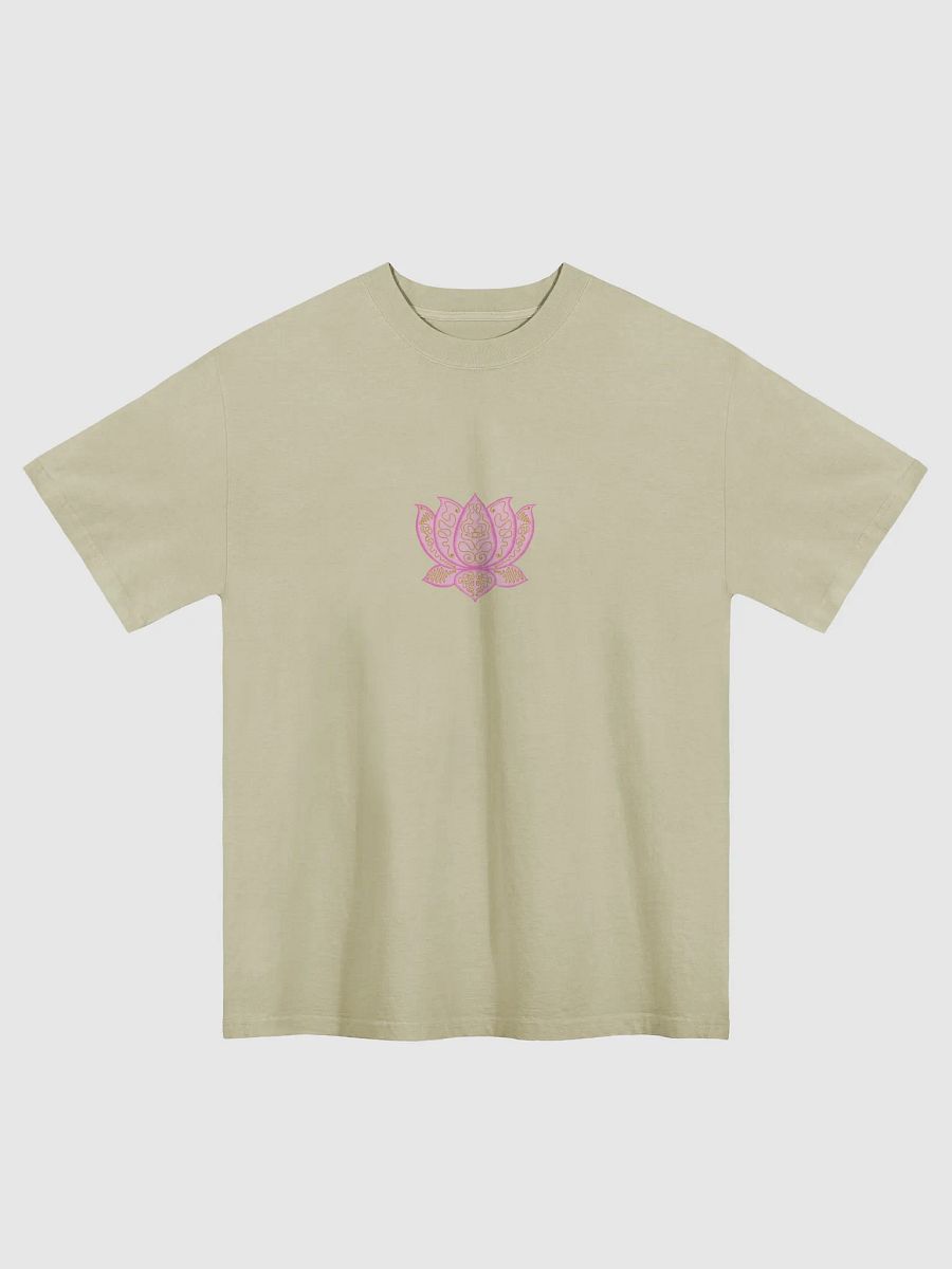 Golden Lotus Oversized Tee product image (1)