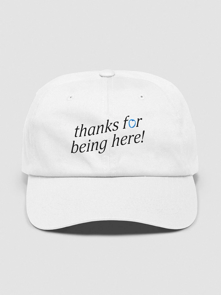 thanks for being here! Hat (Blue) product image (9)