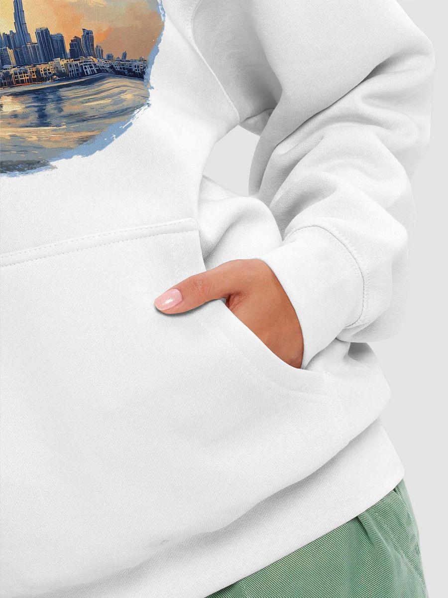 Chill Dubai Vibes – Burj Khalifa Sunset Unisex Hoodie product image (5)